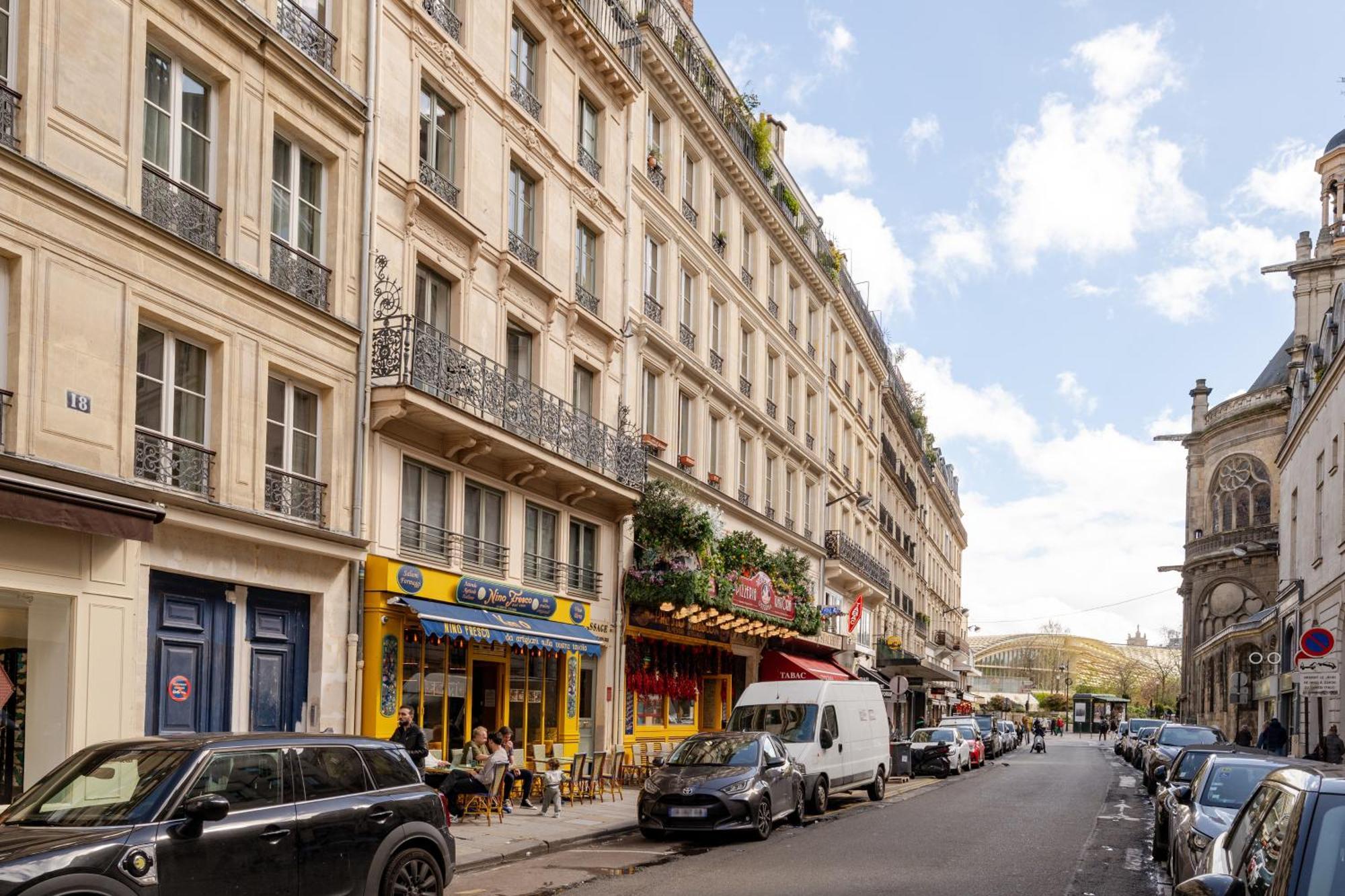 Superb Tiny House In Heart Of Paris 1St! Lägenhet Exteriör bild